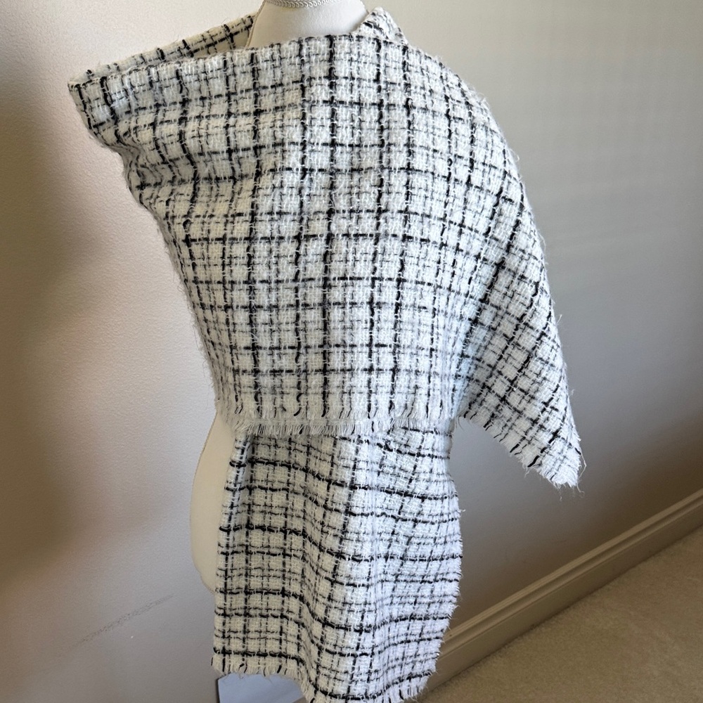 Zara Checkered Wrap